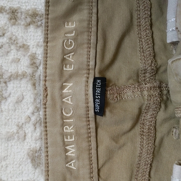 American Eagle Hi-Rise Jegging Super Stretch Jeans 0 Brown Tan - Picture 3 of 15